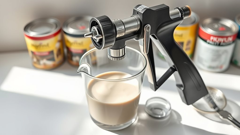 choose compatible spray paint