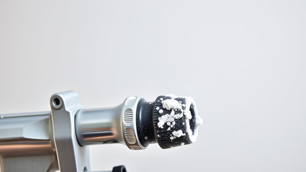 clogged tips cause splatter