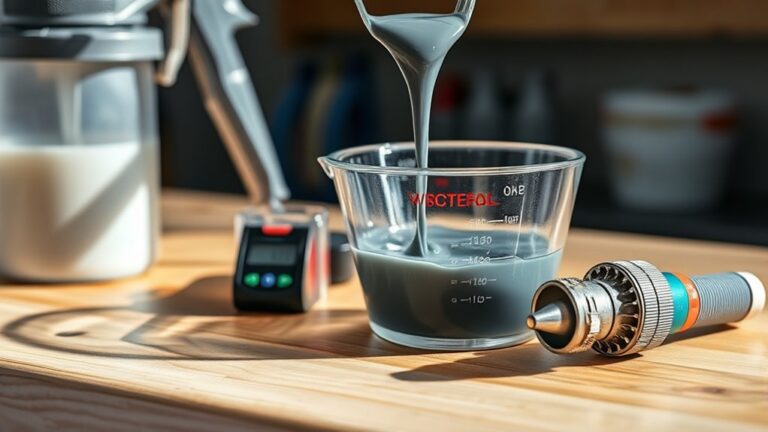 dilute paint with water