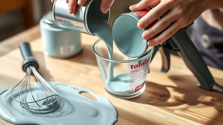 dilute paint with water