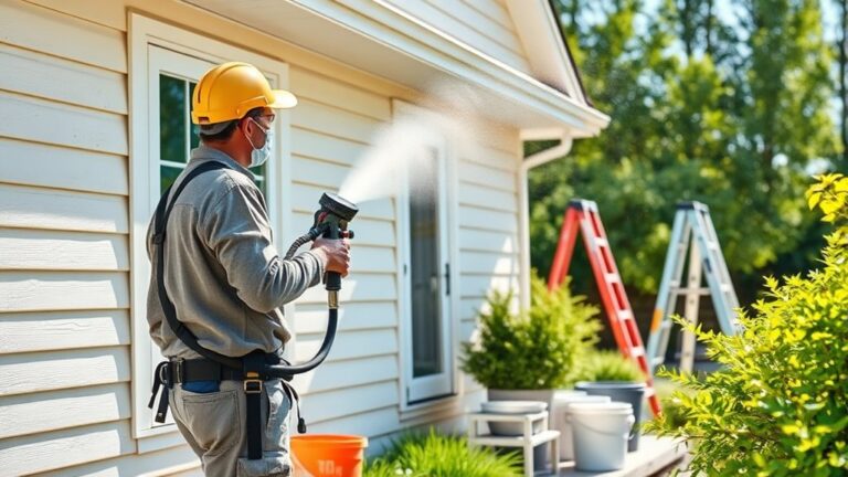exterior house painting process