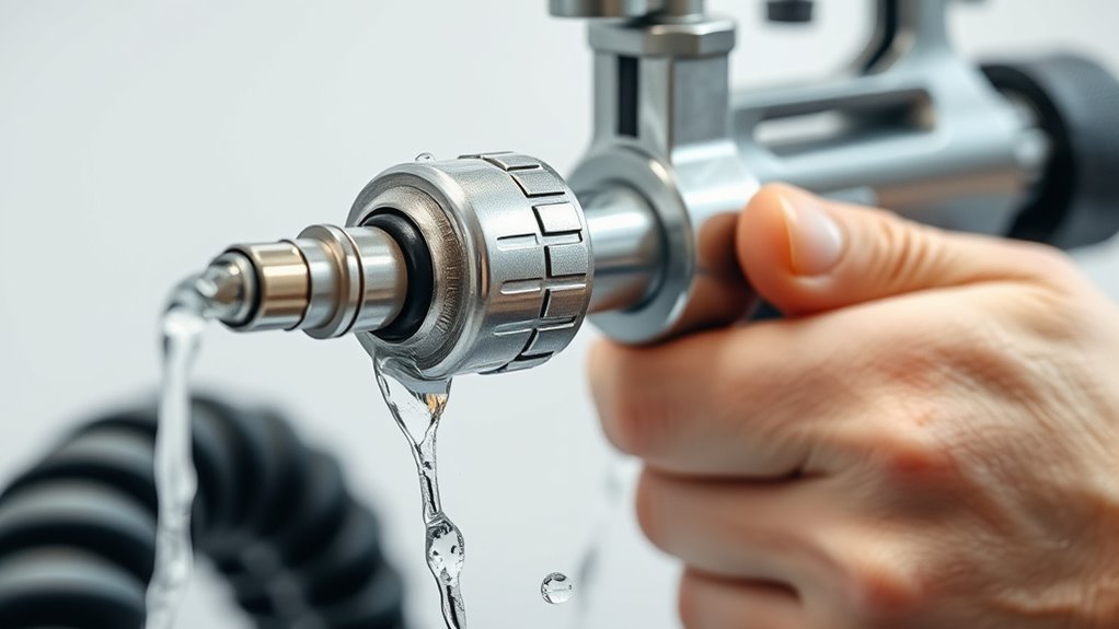 flush and clean sprayer system
