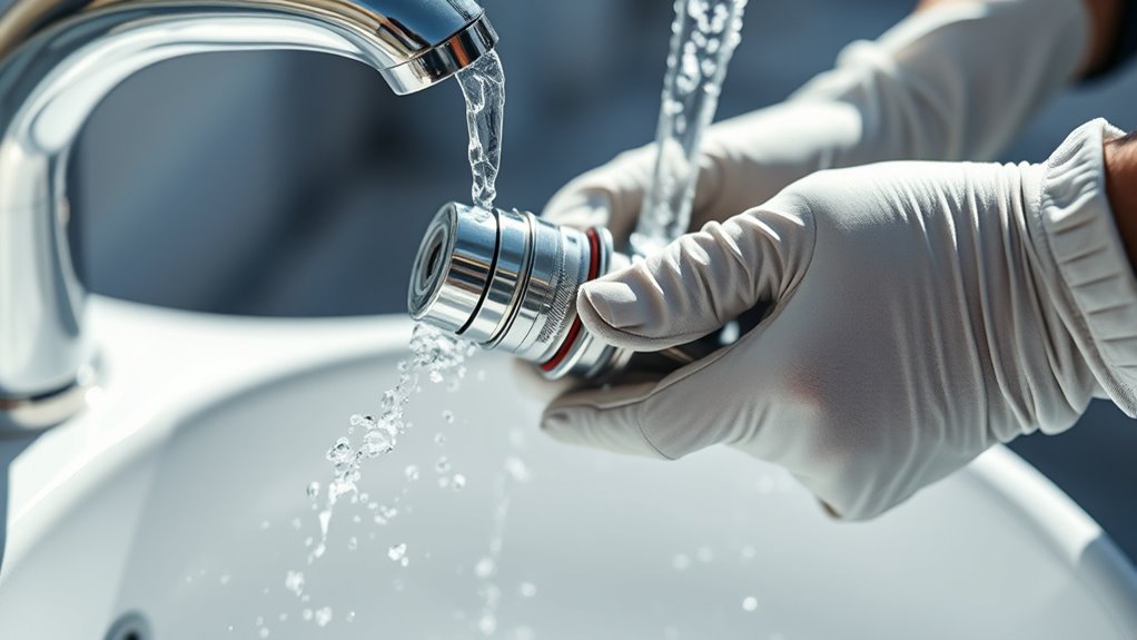flush system thoroughly regularly