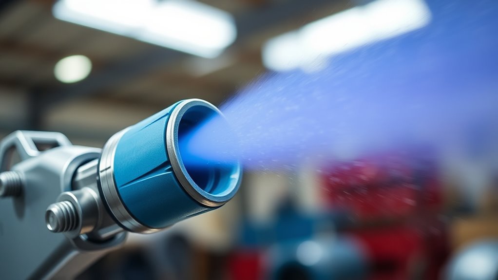 high pressure paint atomization