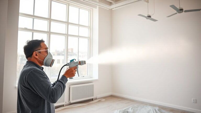 indoor paint sprayer safety