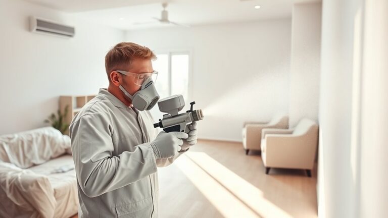 indoor paint sprayer safety