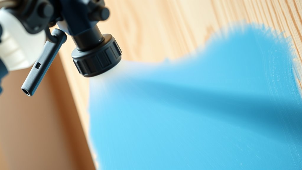 optimize spray technique efficiency
