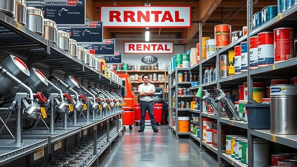 paint sprayer rental locations