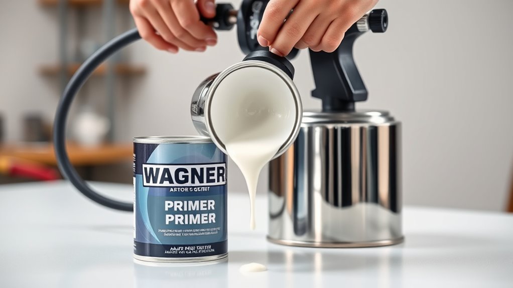 prime pump prepare paint