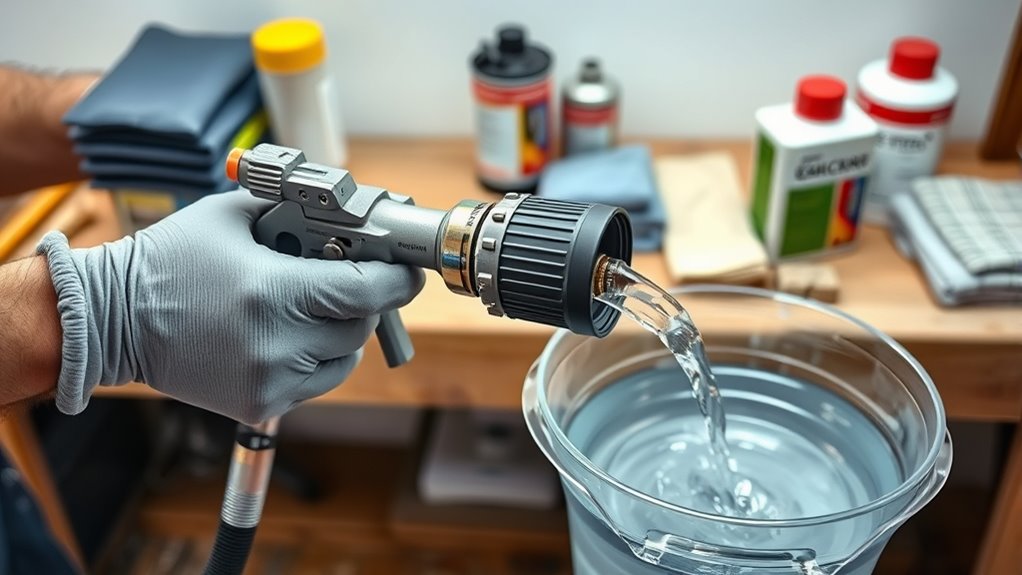 reassemble flush lubricate store