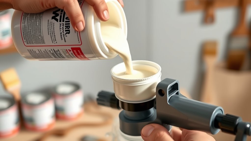 use proper sprayer technique