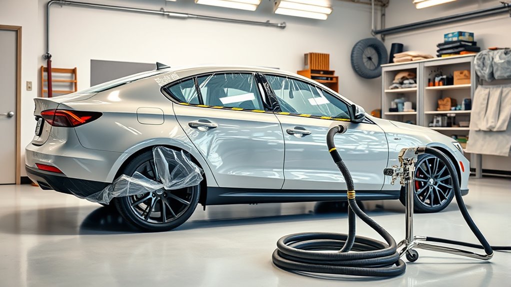 vehicle prep ensures smooth finish
