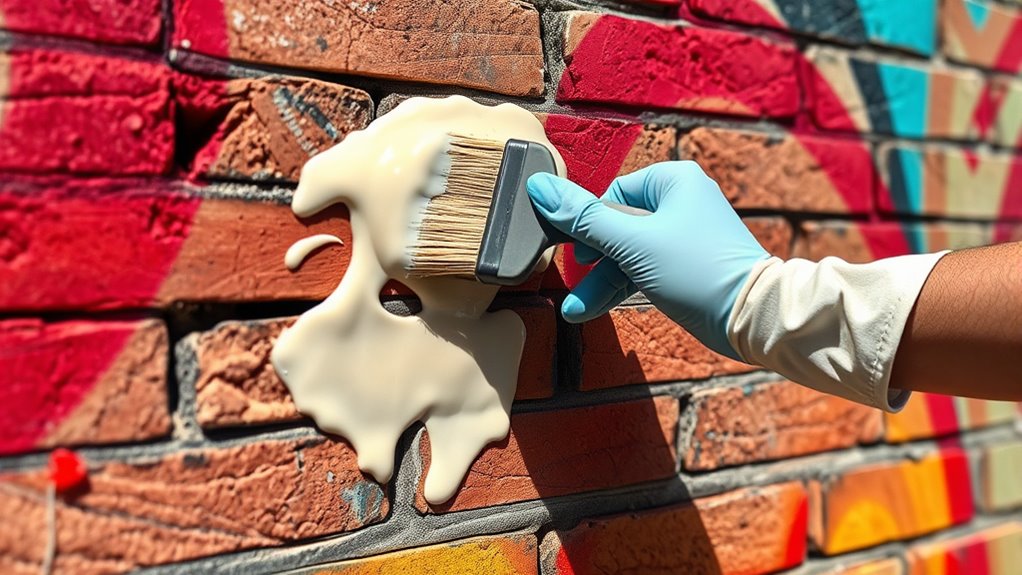 apply paint remover evenly