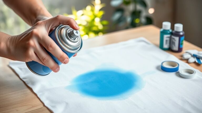 prepare spray cover dry