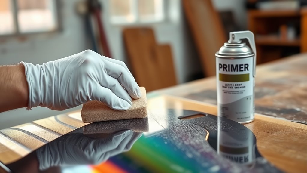 proper surface preparation and coating