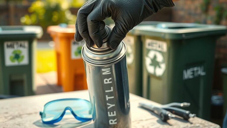 recycle spray cans safely