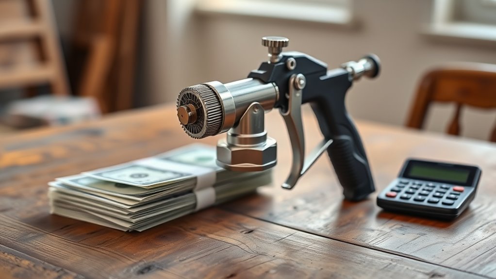 renting paint sprayer saves money