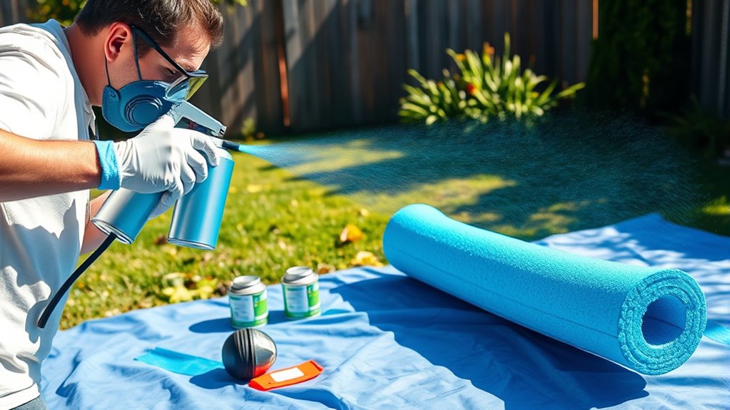 safe pool noodle painting