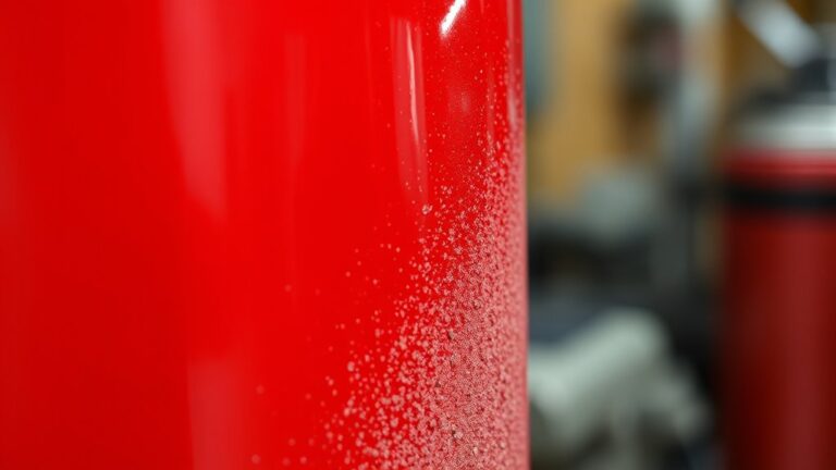 sanding over spray paint