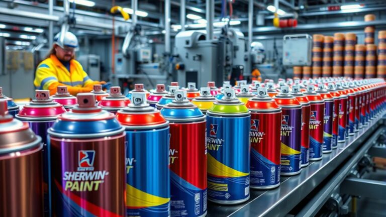 spray paint manufacturing process