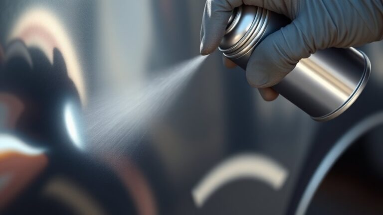 spray paint metal possible
