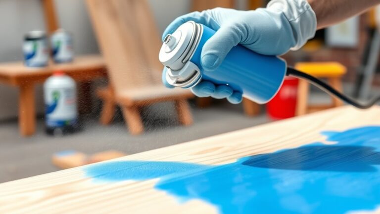 spray wood step by step