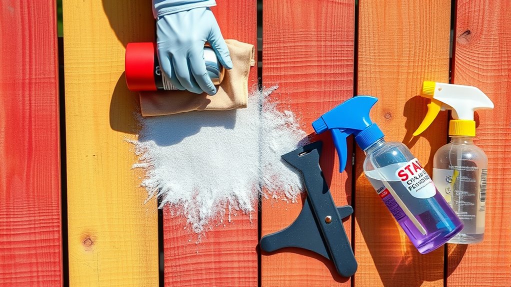 surface specific spray paint removal