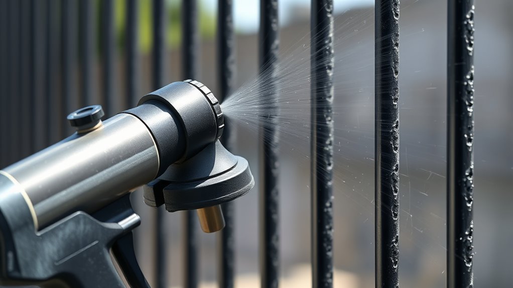 top metal fence paint sprayers